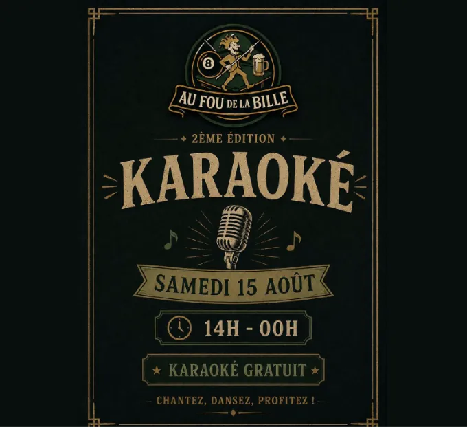 Affiche : Karaoké — 2ᵉ édition